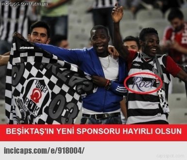 Beşiktaş-Arsenal maçının caps’leri
