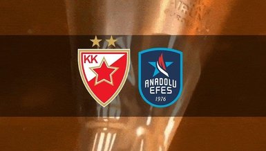 Kızılyıldız Anadolu Efes maçı CANLI