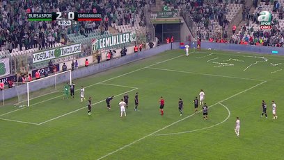 >GOL | Bursaspor 3-0 Kahramanmaraşspor
