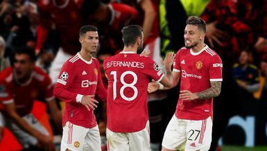 Manchester United-Villarreal: 2-1 (MAÇ SONUCU-ÖZET) | Eski Galatasaraylı Alex Telles ve Cristiano Ronaldo galibiyeti getirdi