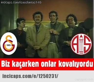 Antalyaspor-G.Saray caps’leri