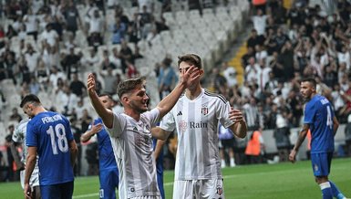 Beşiktaş'ın genç golcüsü Semih Kılıçsoy: Şenol hocama teşekkür ederim