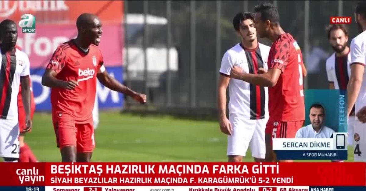 Besiktas Hazirlik Macinda Farka Gitti Videosunu Izle Fotomac Tv