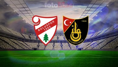 Boluspor-İstanbulspor maçı izle: Ne zaman, saat kaçta, hangi kanalda?