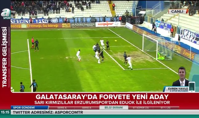 Galatasaray'da forvete yeni aday