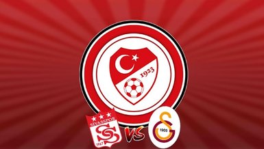 Galatasaray'dan Sivasspor maçı öncesi TFF'ye başvuru!