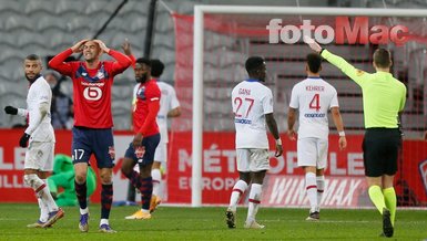 Lille - PSG maçına damga vuran anlar! Burak Yılmaz’dan ’kral’ hareket