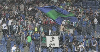 Rize’de flaş tezahürat: Fener kümeye