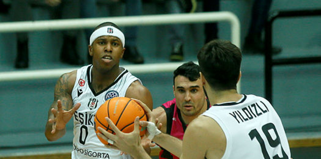 MAÇ SONUCU Beşiktaş Sompo Sigorta 80-76 Telekom Baskets Bonn