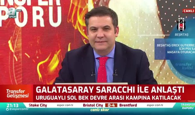 Galatasaray Saracchi ile anlaştı