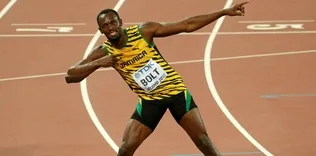 Bolt veda için pistte