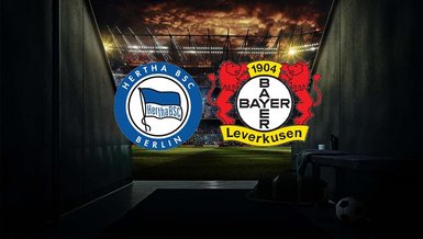 Hertha Berlin - Bayer Leverkusen maçı ne zaman, saat kaçta ve hangi kanalda canlı yayınlanacak? | Almanya Bundesliga