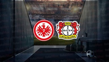 Eintracht Frankfurt - Bayer Leverkusen maçı ne zaman, saat kaçta ve hangi kanalda canlı yayınlanacak? | Almanya Bundesliga
