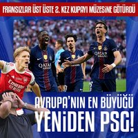 Şampiyonlar Ligi şampiyonu PSG!