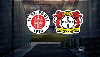 St. Pauli-Bayer Leverkusen maçı ne zaman, saat kaçta ve hangi kanalda canlı yayınlanacak? | Almanya Bundesliga