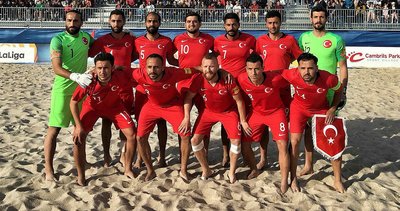 Plaj Futbolu Milli Takımı, Çekya'yı 5-1 yendi