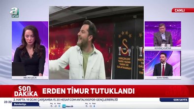 Erden Timur tutuklandı