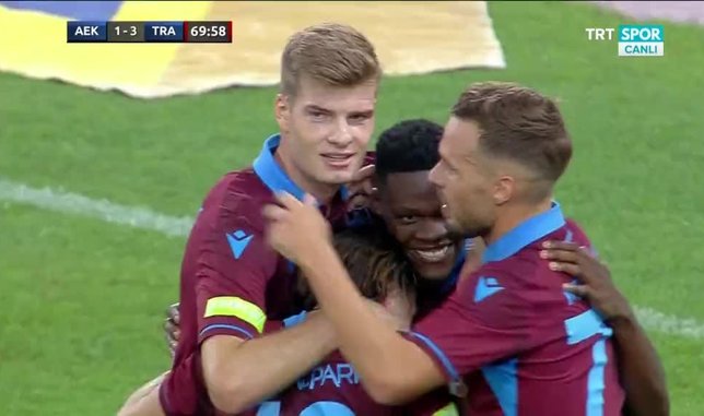 İşte Trabzonspor'un üçüncü golü