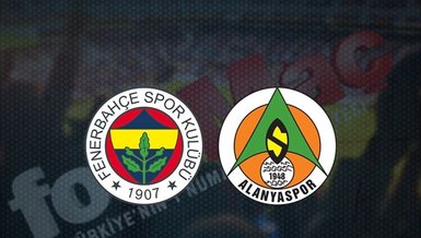 Fenerbahçe Alanyaspor | İlk 11'ler belli oldu