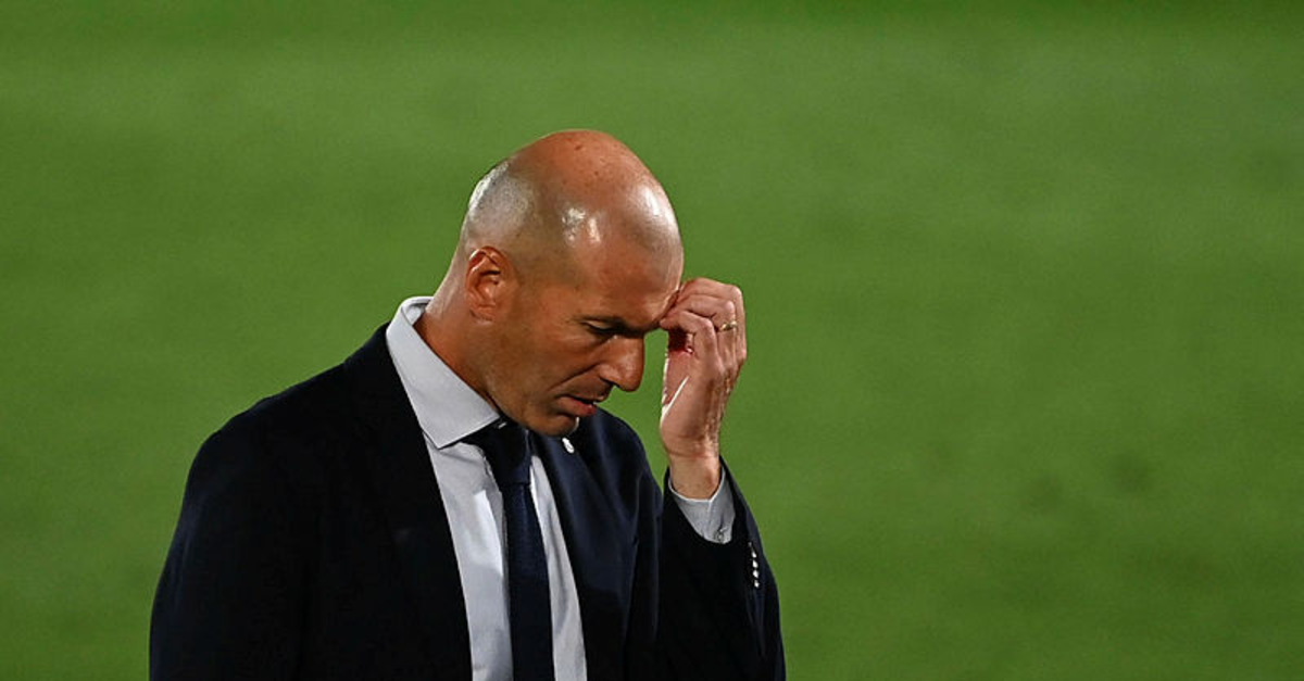 Real Madrid De Zinedine Zidane Isyan Etti Biktim Son Dakika Real Madrid Haberleri Fotomac