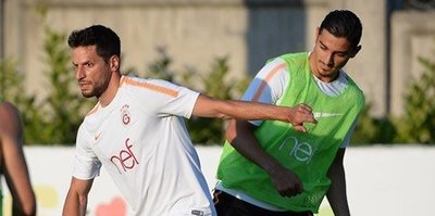 Galatasaray hazırlıklarını sürdürdü