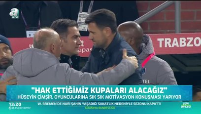 >Hüseyin Çimşir'den kupa motivasyonu