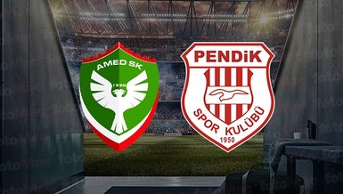 Amedspor - Pendikspor maçı ne zaman? Saat kaçta ve hangi kanalda canlı yayınlanacak?