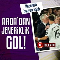 Arda'dan Getafe ağlarına füze!