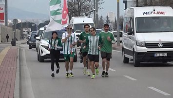 Bursaspor’a koştular