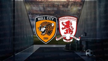 Hull City - Middlesbrough maçı saat kaçta?