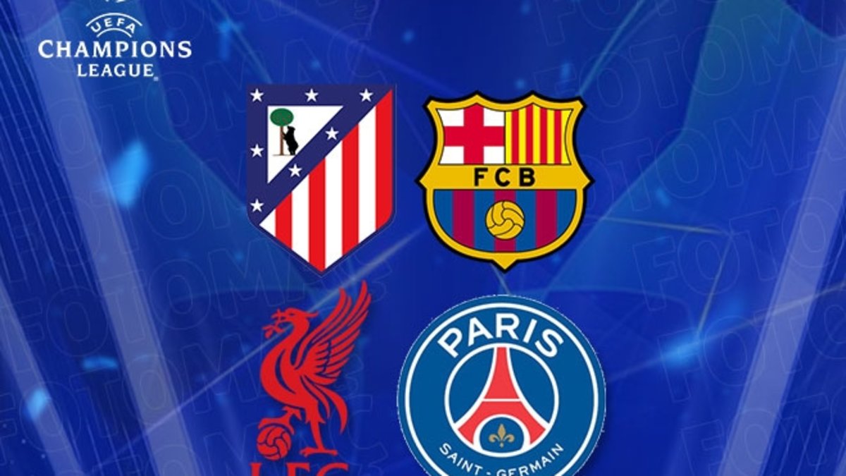 Atletico Madrid-Barcelona | Liverpool-PSG maçları CANLI