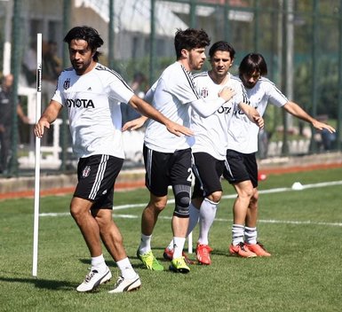 Beşiktaş’ın Galatasaray Maçı Hazırlıklarından Kareler