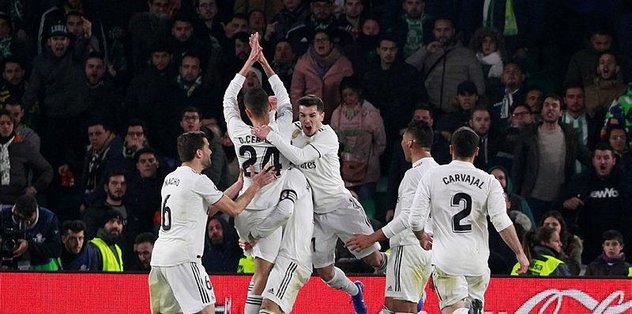 Real Madrid deplasmanda Betis'i yendi