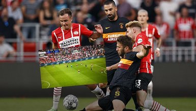 PSV Galatasaray maçında kriz! İllegal bahis sitelerinin reklamları ve kesintiler gündem oldu
