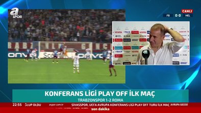Trabzonspor Roma maçı sonrası Abdullah Avcı: Kazanmak için oynayacağız