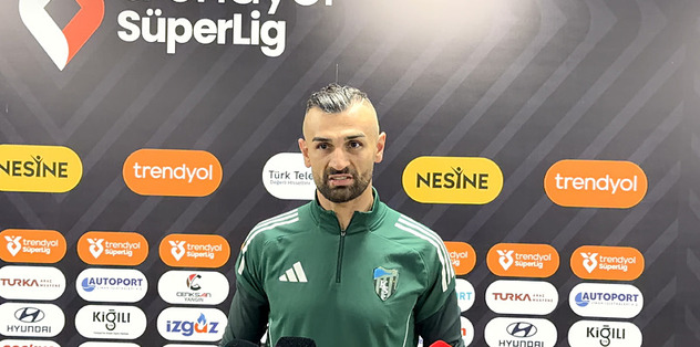 Hatasını fark etti