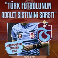 Trabzonspor'dan bahis oynayan hakemler hakkında açıklama!