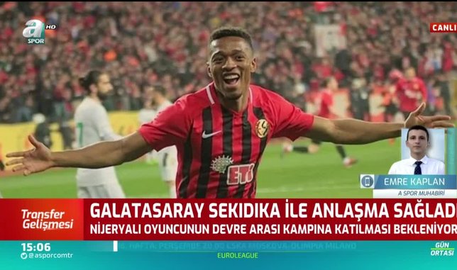 Ve Galatasaray Jesse Sekidika ile anlaşma sağladı!