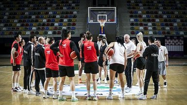 A Milli Kadın Basketbol Takımı Slovakya maçı hazırlıklarına başladı