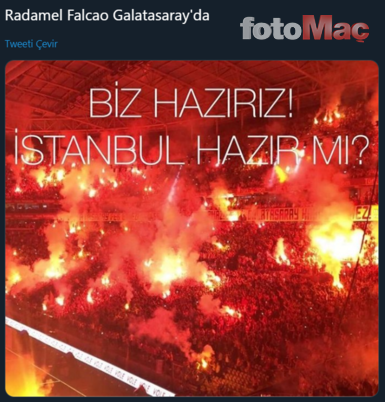 Galatasaray’da Falcao çılgınlığı! ’Mekanın sahibi geldi’