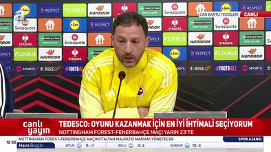Tedesco'dan rövanş öncesi sakatlık sözleri!