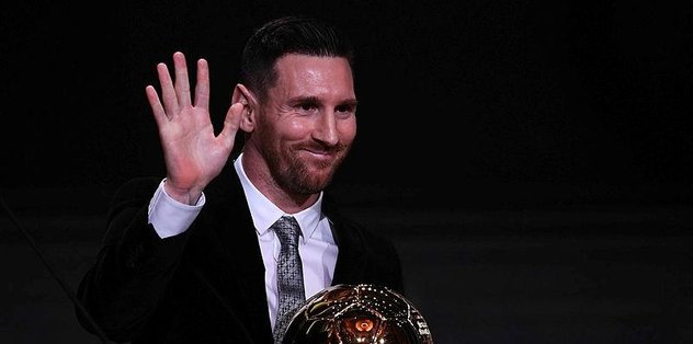 Ballon d'Or 6. kez Messi'nin