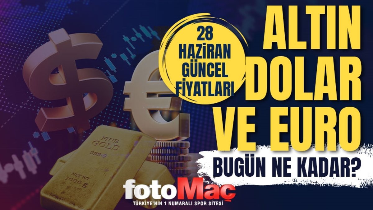 CANLI ALTIN FİYATLARI 28 Haziran: Gram, çeyrek altın ne kadar? Güncel altın ve Dolar kuru CANLI ALTIN FİYATLARI 28 Haziran: Gram, çeyrek altın ne kadar? Güncel altın ve Dolar kuru