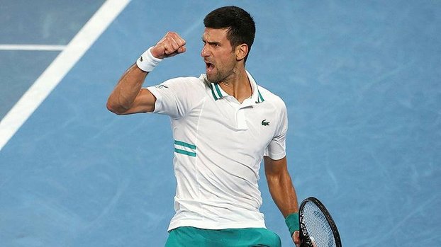 Avustralya Açık'ta ilk finalist Novak Djokovic #
