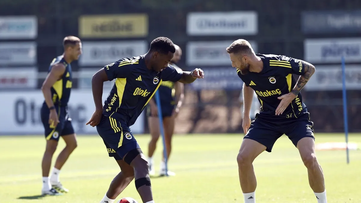 Fenerbahçe Feyenoord maçının hazırlıklarına devam etti