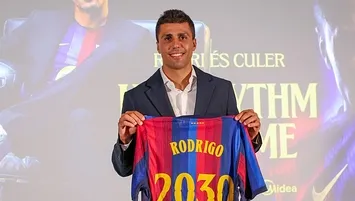 Rodri Barça’ya imzayı attı