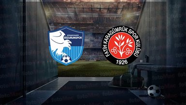 Erzurumspor - Karagümrük maçı ne zaman? Saat kaçta, hangi kanalda canlı yayınlanacak? | Trendyol 1. Lig