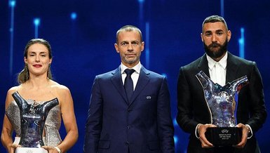 Avrupa futbolunda 2021-2022 sezonunun ödülleri İstanbul'da verildi