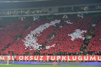 Bursaspor’dan ay-yıldızlı koreografi