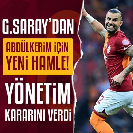 Galatasaray’dan Abdülkerim Bardakcı için yeni hamle! Yönetim kararını verdi